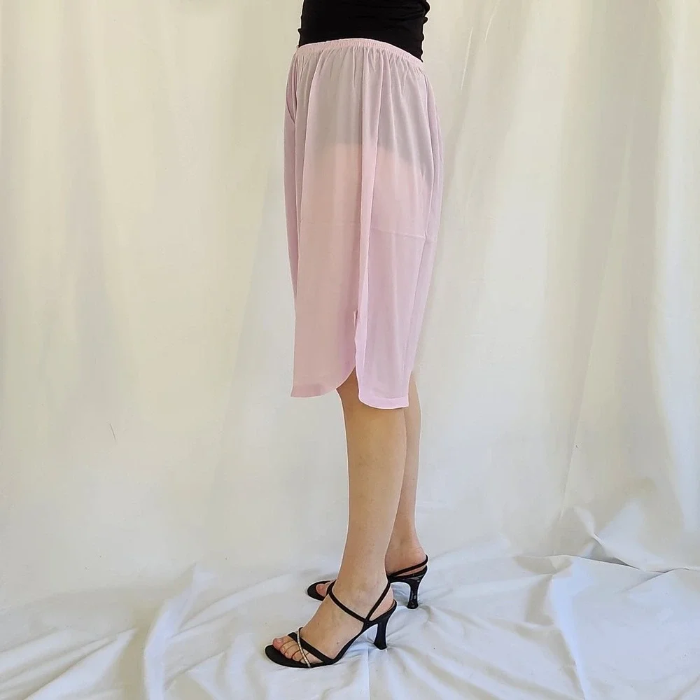 70s/80s Purple Nylon Slip Shorts - Picture 2 of 3